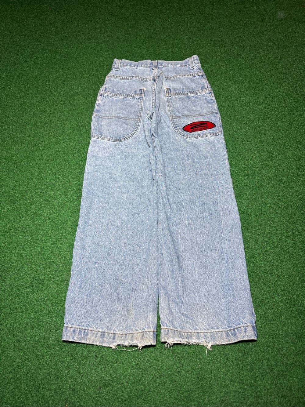 Zonz Jnco Baggy Boys 21 Husky 28x26 Jeans Skater Vintage 90s Skater Wide Leg